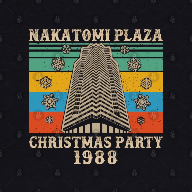 Nakatomi Plaza Christmas Party 1988 Vintage by Raul Caldwell